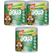 Aqua Kağıt Havlu 3 Katlı Jumbo Paket XXL Bambu (3 Lü Set) 150 Metre (3PK*50MT) - 1