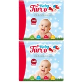 Baby Turco Islak Havlu Mendil Klasik (6 lı Set) 60 Yaprak Plastik Kapaklı (2PK*3) - 1