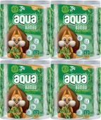 Aqua Kağıt Havlu 3 Katlı 48 Li Set Bambu (4PK*12) - 2