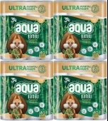 Aqua Tuvalet Kağıdı 3 Katlı 160 Lı Set Bambu Ultra Avantaj Pk (4PK*40) - 1