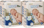 Pedo Plus Bebek Bezi Beden:1 (2-5KG) Yeni Doğan 80 Adet Jumbo Ekonomik Pk thumbnail 1