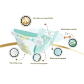 Pedo Plus Bebek Bezi Beden:1 (2-5KG) Yeni Doğan 200 Adet Jumbo Mega Pk thumbnail 3