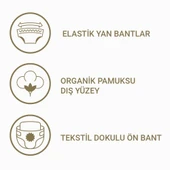 Pedo Plus Bebek Bezi Beden:1 (2-5KG) Yeni Doğan 80 Adet Jumbo Ekonomik Pk thumbnail 5