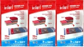 Brillant Vakumlu Poşet/Hurç XLarge/XX Large (İç Adet 3) (3 Lü Set) - 1