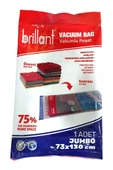 Brillant Vakumlu Poşet/Hurç 73*130CM Jumbo (İç Adet 1) (2 Li Set) - 2