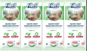 Fibril Yüzey Temizlik Havlusu 50 Yaprak XL Temizlik Kokulu 4 Lü Set 200 Yaprak Plastik Kapaklı thumbnail 1