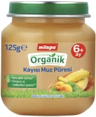 Milupa Organik Kavanoz Maması Püre 125GR Kayısı Muz - 1