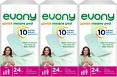 Evony Günlük Mesane Pedi Uzun 72 Adet (3PK*24) - 1