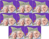 Actual Yetişkin Hasta Bezi Bel Bantlı L - Large - Büyük 240 Adet (8PK*30) thumbnail 1