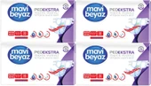 Mavi Beyaz Ped Ekstra Tekstil Yüzeyli Yetişkin Bel Bantlı Hasta Bezi XL Ekstra Büyük 120 Adet - 1