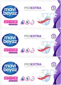 Mavi Beyaz Ped Ekstra Tekstil Yüzeyli Yetişkin Bel Bantlı Hasta Bezi Small Küçük 90 Adet - 1