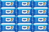 Canped Hasta Vücut Perine Temizleme Islak Mendil Havlu 48 Yaprak XL (12 Li Set) Plastik Kapaklı - 1