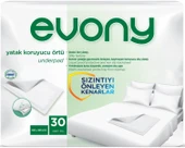 Evony Hasta Yatak Koruyucu Örtü 60*90CM 30 Adet Tekli Pk (Kaymaz Özellikli) - 1