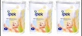 İpek Bebek Temizleme Pamuğu 180 Adet (3Pk*60) - 1