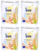 İpek Bebek Temizleme Pamuğu 240 Adet (4Pk*60) - 1