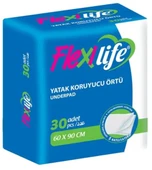 Flexi Life Hasta Alt Açma Yatak Koruyucu Örtü 60*90CM Klasik 180 Adet (6Pk*30) - 2