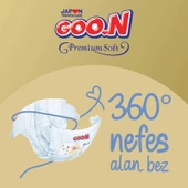 Goon Premium Soft Bebek Bezi Beden:2 (4-8Kg) Mini 184 Adet Jumbo Aylık Pk - 3