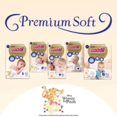 Goon Premium Soft Bebek Bezi Beden:2 (4-8Kg) Mini 184 Adet Jumbo Aylık Pk - 7
