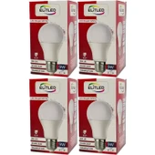 Elitled Led Ampül Beyaz-White 9W (4 Lü Set) - 2