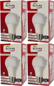 Elitled Led Ampül Beyaz-White 9W (4 Lü Set) - 1