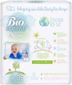 Sleepy Bebek Bezi Bio Natural Beden:4 (7-16Kg) Maxi 96 Adet Ultra Pk thumbnail 2