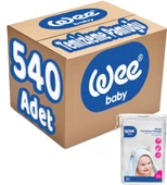 Wee Baby Bebek Temizleme Pamuğu 540 Adet (9PK*60) - 1