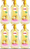 Dalin Bebek Şampuanı 400ML Kolay Tarama Badem Özlü Pompalı (6 Lı Set) - 2