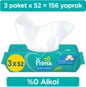 Prima Islak Havlu Mendil Temiz ve Ferah (Bitki Bazlı) 27 Li Set (9PK*3) 1404 Yaprak - 3