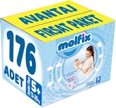 Molfix Bebek Bezi Beden:5+ (13-20Kg) Junior Plus 176 Adet Avantaj Fırsat Pk thumbnail 1