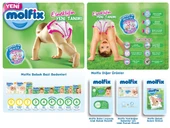 Molfix Bebek Bezi Beden:5+ (13-20Kg) Junior Plus 352 Adet Dev Ekonomik Fırsat Pk thumbnail 6