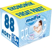 Molfix Bebek Bezi Beden:5+ (13-20Kg) Junior Plus 88 Adet Ekonomik Fırsat Pk thumbnail 1