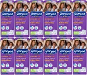 Canped Kids Çoçuklar İçin Külot Bez Tekstil Yüzeyli Yaş:8-15 (27-57Kg) 96 Adet (12Pk*8) - 1