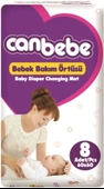 Canbebe Bebek Bakım Örtüsü Alt Açma 64 Adet (8Pk*8) - 2