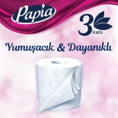 Papia Tuvalet Kağıdı (3 Katlı) 128 Li Pk (4Pk*32) - 4