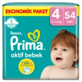 Prima Bebek Bezi Beden:4 (9-14Kg) Maxi 324 Adet Süper Ekonomik Mega Pk - 2