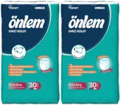Önlem Emici Külot Hasta Bezi Medium Orta 60 Adet - 1