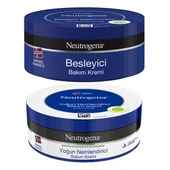 Neutrogena Norveç Formülü Bakım Kremi 200ML (Karma 2 Li Set Besleyici  ve Yoğun) - 1