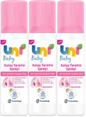 Uni Baby Kolay Saç Tarama Spreyi 200ML (Yeni) Zor Taranan Saçlara Özel (3 Lü Set) - 1