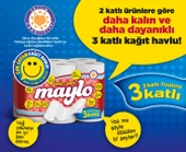 Maylo Süper Kağıt Havlu 3 Katlı 24 Lü Set (2PK*12) - 3
