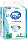 Mavi Beyaz Ped Emici Külot Hasta Bezi Medium Orta 90 Adet - 2