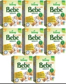 Hünnap Bebe Bisküvisi Keçi Sütlü 400GR 8 li Set (Toplam 3200GR) thumbnail 1