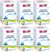 Hipp Organik Combiotic Bebek Devam Sütü 800GR No:2 (6. Aydan İtibaren) (6 Lı Set) thumbnail 1