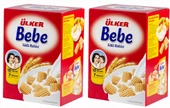Ülker Bebe Bisküvisi 800Gr 12 Vitaminli Kutu 2 Li Set - 1