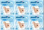 Molfix Bebek Bakım Alt Açma Örtüsü 6 Lı Set 60 Adet (6Pk*10) - 1