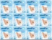 Molfix Bebek Bakım Alt Açma Örtüsü 12 Li Set 120 Adet (12Pk*10) - 1