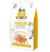 Brit Care Haircare Hypo-Allergenic Deri ve Tüy Sağlığı için Tahılsız Yetişkin Kedi Maması 7kg - 1