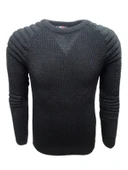 Ce-Ce C1006 Erkek Triko Basic Bisiklet Yaka Kalın Kazak thumbnail 4