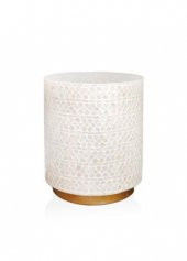 The Mia Sedef Tabure & Yan Sehpa 35x45 cm TLC0009 - 1