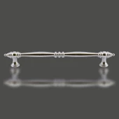 Petek Mobilya Mutfak Dolabı Çekmece Dolap Kapak Kulpu Düz Metal Kulp Kulbu Kulpu 128 Mm Krom - 3