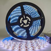 UpWay Güneş Enerjili Solar Aydınlatma RGB 5 Metre Silikonlu Şerit LED Ev Bahçe Süsleme Dekor - 2